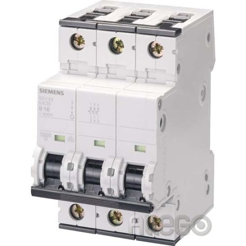 Bild: Siemens IS LS-Schalter C6A,3pol,T=70,6kA 5SY6306-7