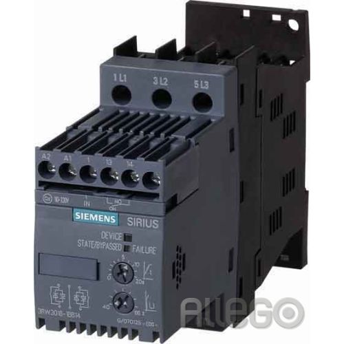 Bild: Siemens IS Sanftstarter Sirius 12,5A 3RW3017-1BB04