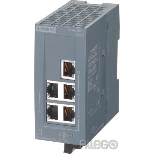 Bild: Siemens IS Scalance XB005 IE Switch 6GK5005-0BA00-1AB2