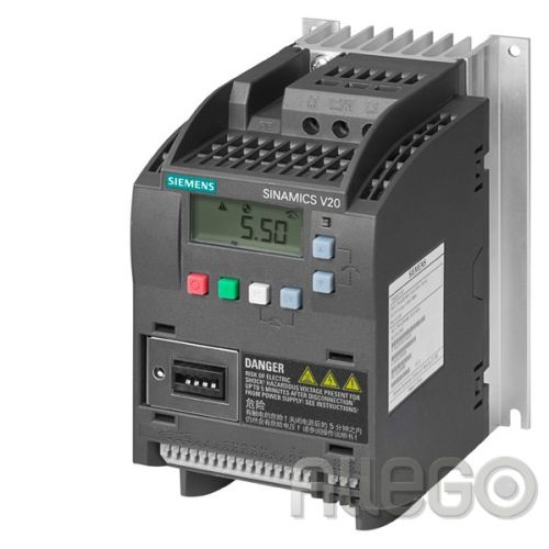 Bild: Siemens IS Umrichter Sinamics 2.2kW mit F 6SL3210-5BE22-2CV0