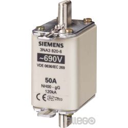 Siemens NH-Sicherungseinsatz Gr.00 63A 690V 3NA3822-6