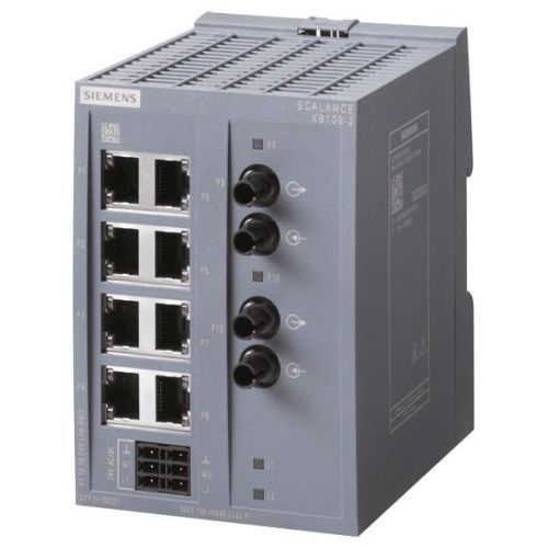 Bild: Siemens SCALANCE 6GK5108-2BB00-2AB2 XB108-2 unmanaged Switch 8x 10/100 Mbits