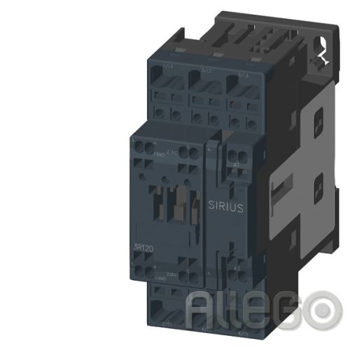 Bild: Siemens Schütz AC3 7,5kW/400V 3RT2025-2BB40 1S + 1Ö DC 24V 3polig Siemens Schütz