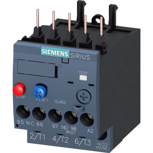 Bild: Siemens Überlastrelais 0,45-0,63A 3RU2116-0GB0