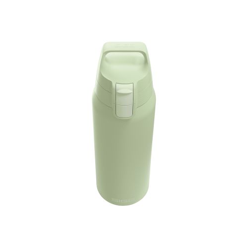 Bild: SIGG Trinkflasche Shield Therm ONE Eco Green, 750ml, Edelstahl, heiß/kalt