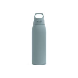 Sigg Trinkflasche Shield Therm One Morning blue, 1 l, bis zu 72h kalt/10h heiß