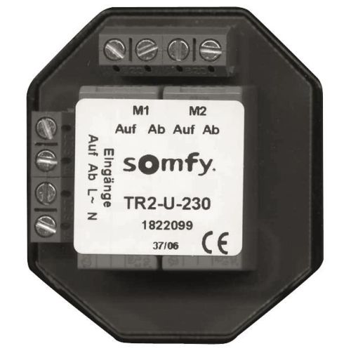 Bild: SOMFY Trennrelais TR2-U-230 AP für zwei Antriebe 1822108