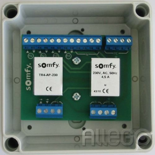 Bild: SOMFY Trennrelais TR4-AP-230 für 4 Antriebe 1822293