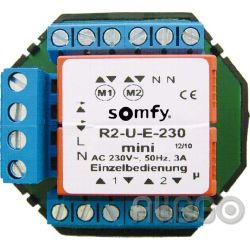 Somfy Trennrelais UP f. zwei Antriebe TR2-U-E-230 mini