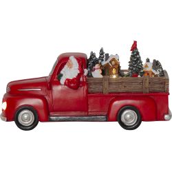 Star LED-Weihnachtszene Santa/PickUp 992-53