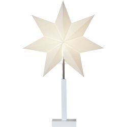 Star Standlleuchte Stern E14 beige/weiß 232-26