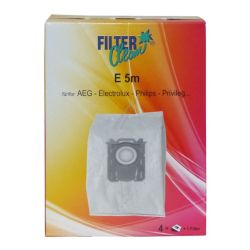 Staubbeutel für Staubsauger FilterClean FL0007K 4er-Pack