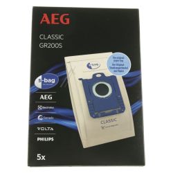 Staubbeutel Gr200s für Staubsauger AEG 9001684787 5er-Pack