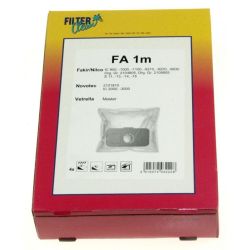 Staubsaugerbeutel FA1M FL0086K Filterclean FL0086K Microfaser 4er-Pack + 2 Filte