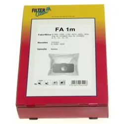 Staubsaugerbeutel FA1M FL0086K Filterclean FL0086K Microfaser 4er-Pack + 2 Filte