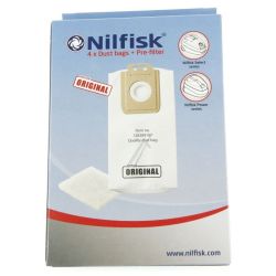 Staubsaugerbeutel für Nilfisk-Staubsauger 128389187 (4er-Pack)