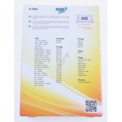 Staubsaugerbeutel für Ofen Filterclean FL0003K 5er Pack