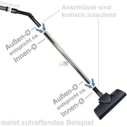 Staubsaugerschlauch Hoover 35600881 D106 Candy Hoover, Hoover