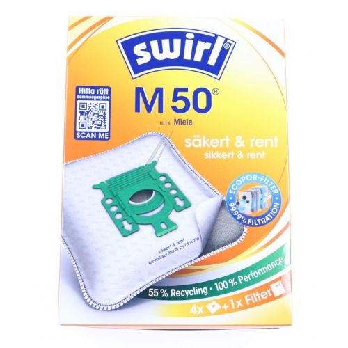 Bild: Swirl M50 Staubsaugerbeutel Melitta 6779391 4er-Pack