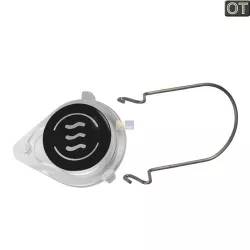 Tastenkappe für Warmhalteplatte Bosch 00614450 für Kaffeemaschine