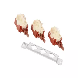 Tastenschalter Set Electrolux 152595000/0 für Geschirrspüler 152448101/5