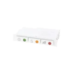 Tastenschaltereinheit Bosch 00153460 mit 3 Tasten für Gefrierschrank