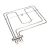 Bild: Teka Ofen Heizelement 83140305 Oberhitze 1500W+1100W