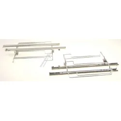 Teleskopauszug 2-fach davon 1x Vario Clip, nicht für pyrolyseMax. 15 kg 17002602