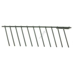 Tellerhalter rechts vorne für Geschirrspüler Beko C00867658 RAL7016