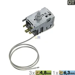 Thermostat 077B6699 Danfoss 450mm Kapillarrohr 3x4,8mm/1x6,3mm AMP 00170219