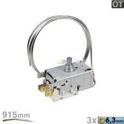 Thermostat K59-S1899/500 Ranco 690mm Kapillarrohr 3x6,3mm AMP 481228238084