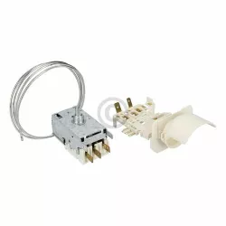Thermostat + Lampenfassung Smeg 698731743 für Kühlschrank K59-S1890
