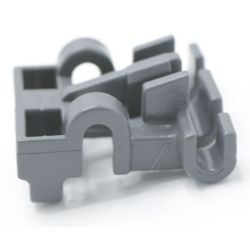Topkorb-Clip für Geschirrspüler Whirlpool 488000302472 Oberkorb, dunkelgrau
