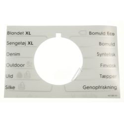 Trocknerblende für Electrolux Trockner 140109586010 Klebeblende