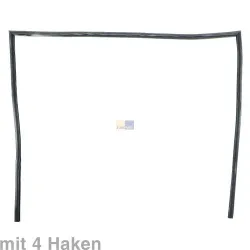 Türdichtung Neff 00085162 dreiseitig 4Haken für Backofen Herd