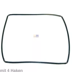 Türdichtung wie ARISTON C00027982 rundum 4Haken für Backofen Herd
