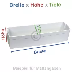Türfach mittig Neff 00745586 für Kühlschrank