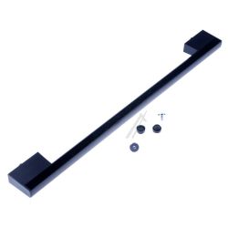 Türgriff für Bosch Siemens Ofen 11056094 schwarz, Griffstange, Griffbock