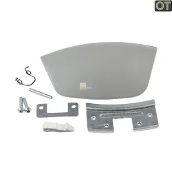 Türgriff grau Hoover 49007818 für Waschmaschine Candy Hoover