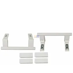 Türgriffsatz Liebherr 9096036 weiß Stangenform für Kühl-Gefrierkombination