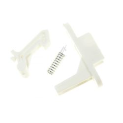 Türhaken-Set mit Feder für Candy Waschmaschine 49007928 Bullauge