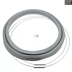 Türmanschette Bosch 00667489 Türgummiring mit Spannringen für Waschmaschine