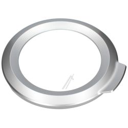 Türrahmen vorne, silber, Ø490 mm für AEG Waschmaschine 140043650047 Waschmaschin