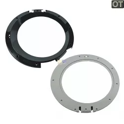 Türring innen Siemens 00741502 grau schwarz 2erSet für Waschtrockner