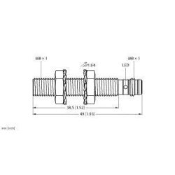 TURCK Induktiver BI2-EG08-AP6X-V1131 ** 4602050