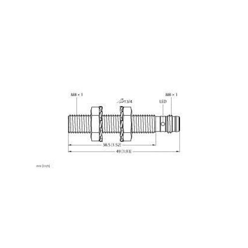 Bild: TURCK Induktiver BI2-EG08-AP6X-V1131 ** 4602050