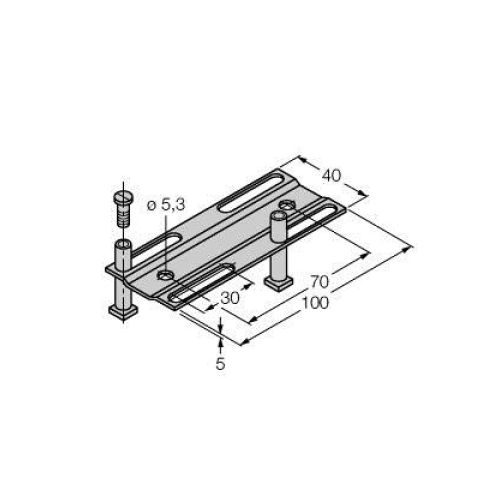 Bild: TURCK Justierschiene JS025/037