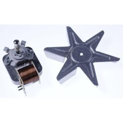 Umluftmotor für Ofen Whirlpool 488000858558 Heißluftgebläse
