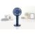 Bild: UNOLD 86628 Breezy II blue Handventilator