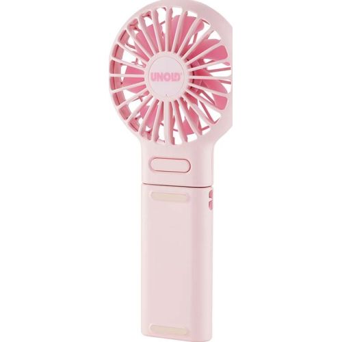 Bild: Unold Breezy Fold pink Ventilator Handventilator 2,5W 3 Geschwindigkeitsstufen